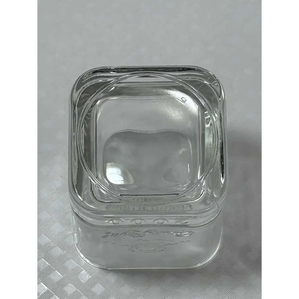 2000 Millennium Crown Royal Low Ball‎ Rocks Man Cave Glass - Square, Whiskey